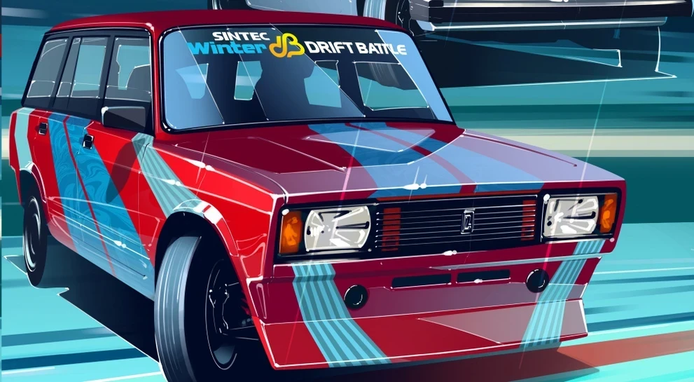 25-26.02 — финальный этап сезона Sintec Winter Drift Battle