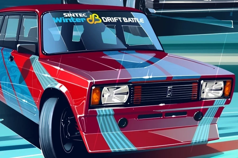 25-26.02 — финальный этап сезона Sintec Winter Drift Battle