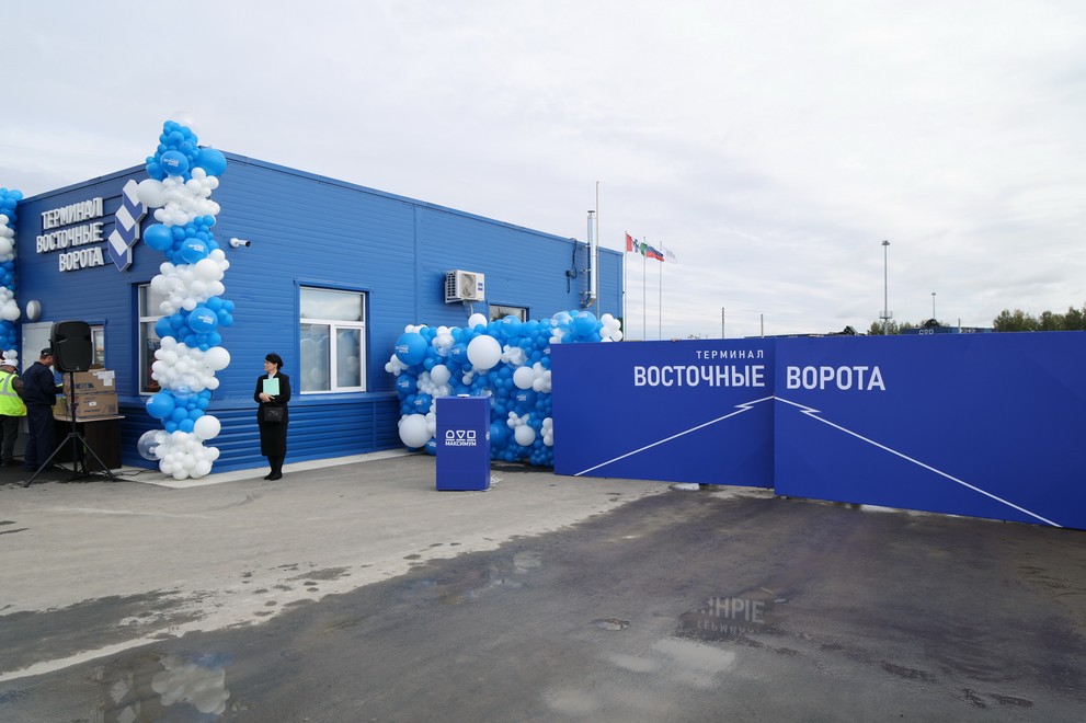 В Новосибирской области открылся новый контейнерный терминал «Восточные ворота»