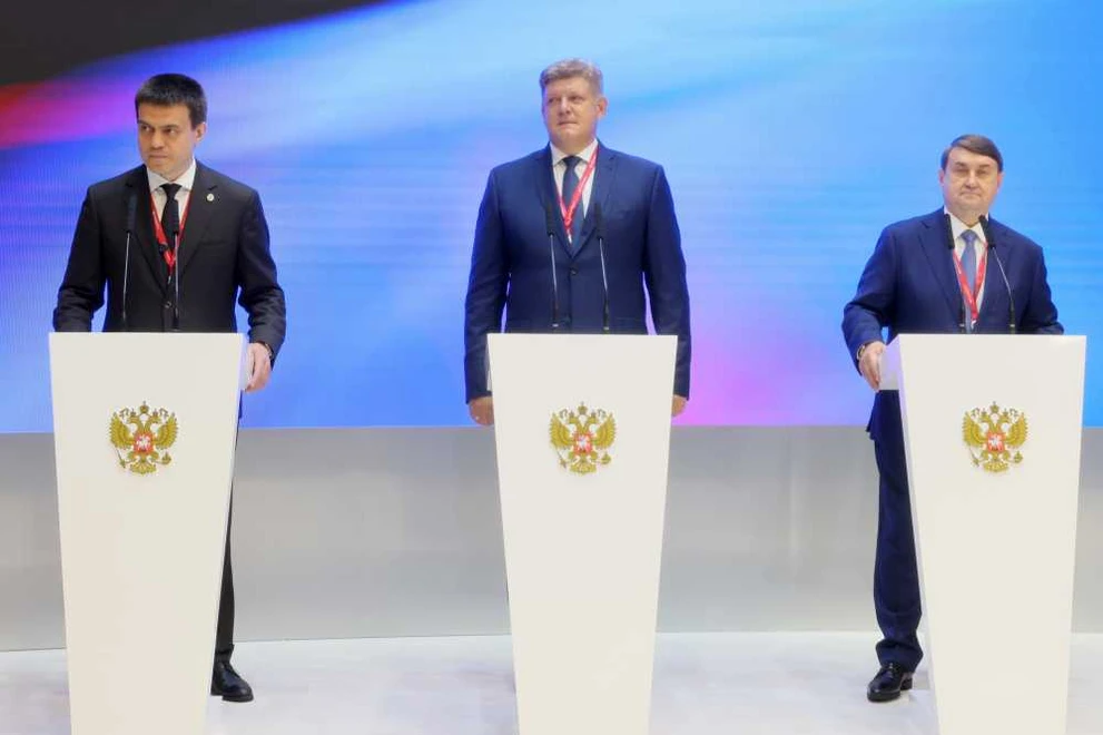 Губернатор Красноярского края принял участие в открытии стенда «Большая Сибирь» 