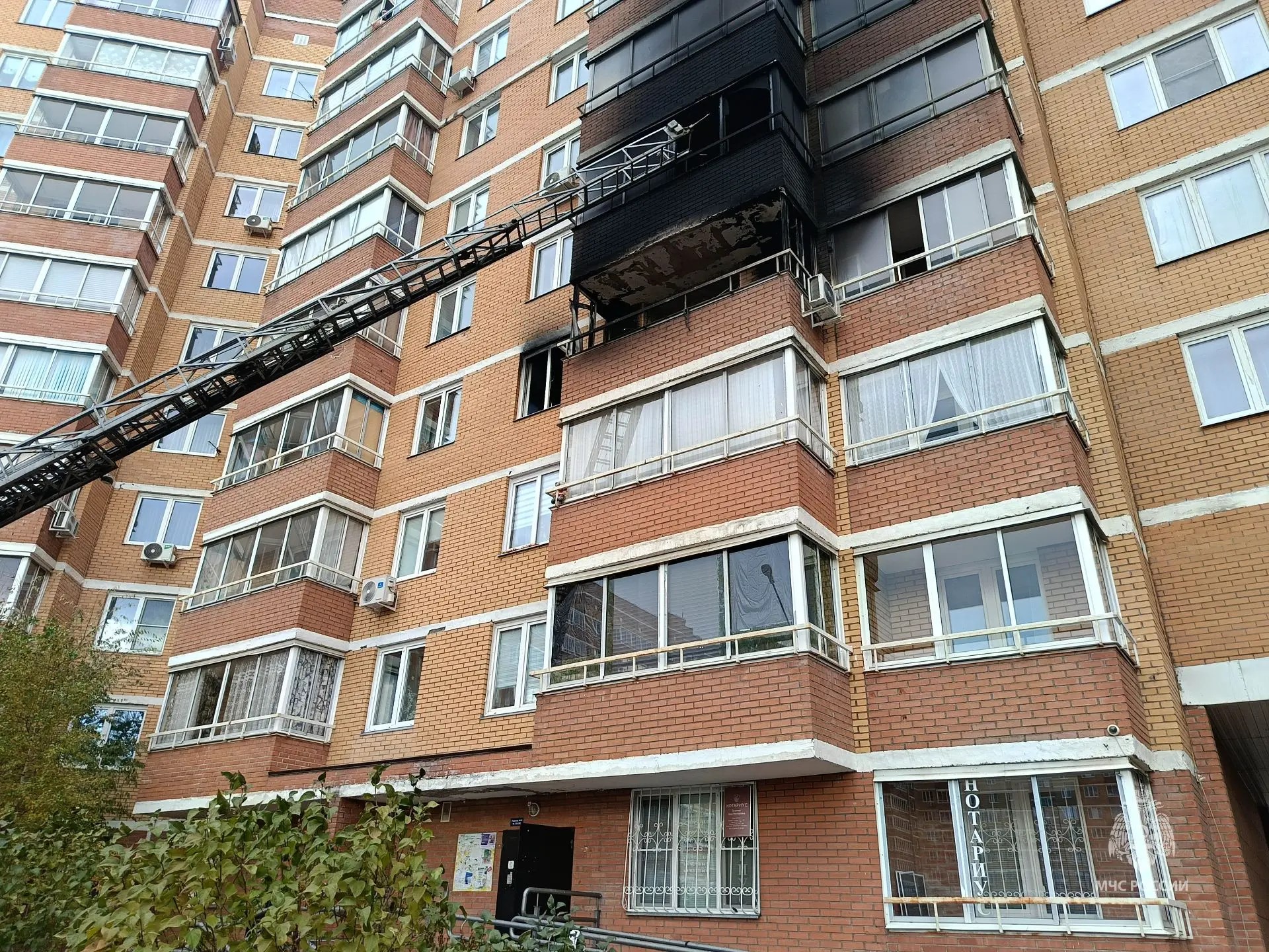В городе-спутнике Красноярска пожарные спасли 6 человек