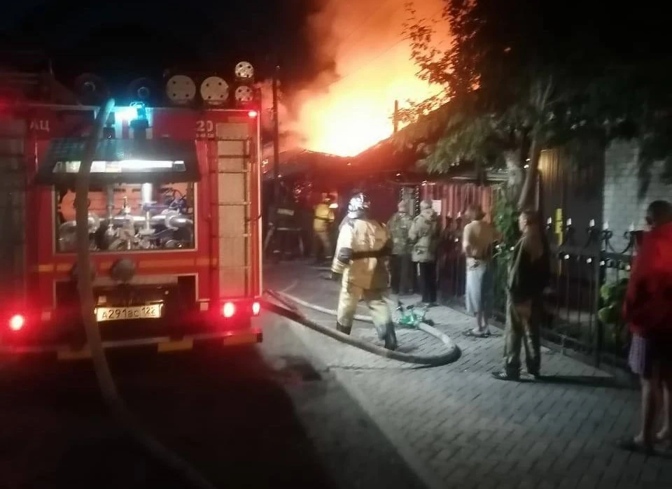 В Алтайском крае при пожаре пострадал семилетний ребёнок 