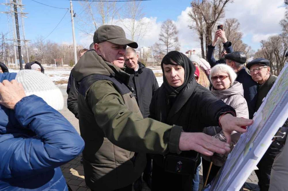 На выездном совещании мэр Красноярска обсудил развитие Центрального района