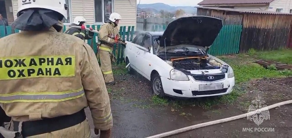 В Хакасия произошло пять пожаров за выходные