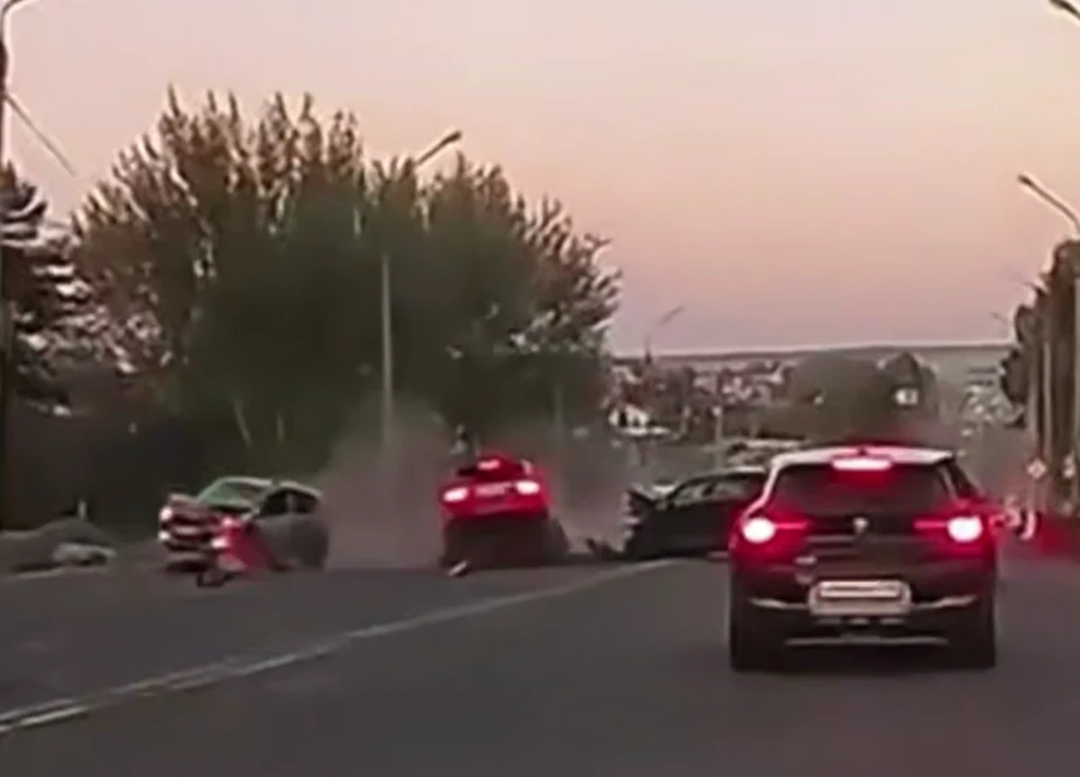 В Иркутске задержан виновник ДТП с участием 4 автомобилей