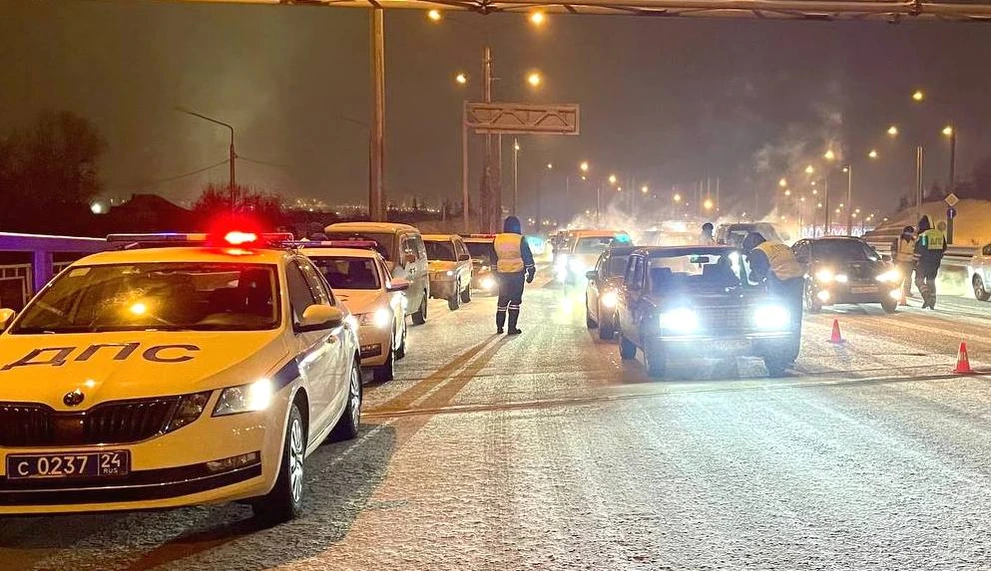 На выходных инспекторы ДПС задержали 32 нетрезвых водителя в Красноярске