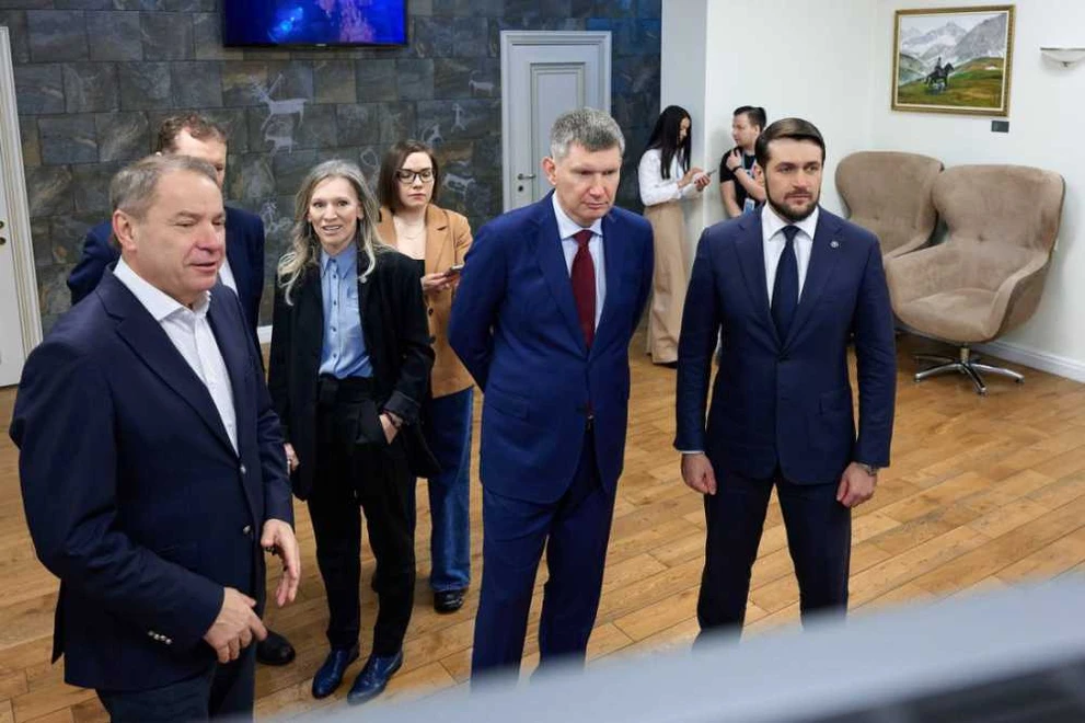 Республику Алтай с визитом посетил министр экономического развития России  