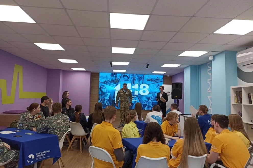 «Единая Россия» и «Волонтеры Победы» провели Международную историческую интеллектуальную онлайн-игру «1418» в Красноярске