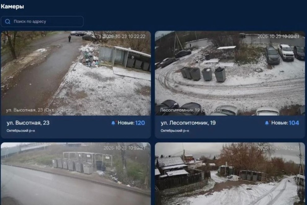 Камеры помогли взыскать 1,3 млн руб. за незаконный выброс мусора в Красноярске