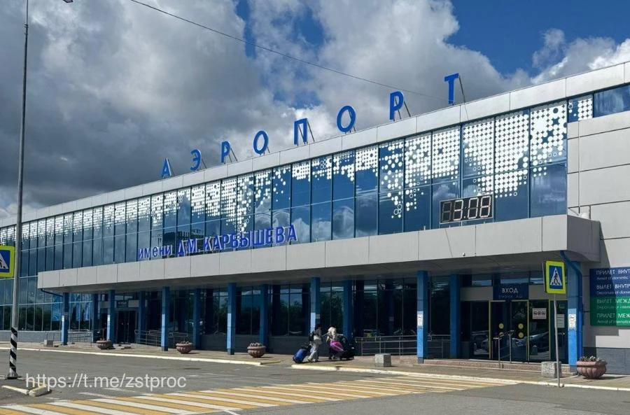 В Омске подтоплен местный аэропорт