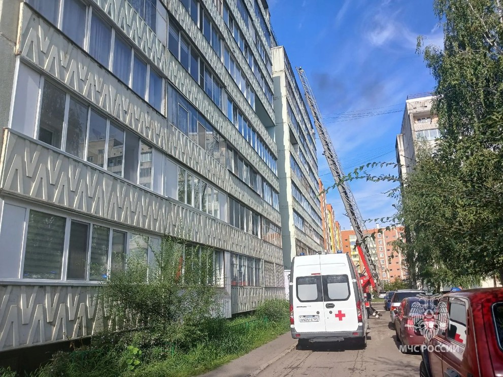 В городе-спутнике Красноярска одна сигарета стала бедой всего дома