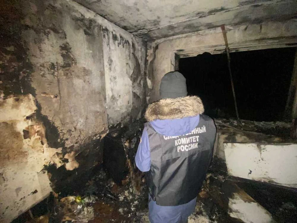 В Красноярском крае проводится проверка по факту гибели подростка на пожаре 