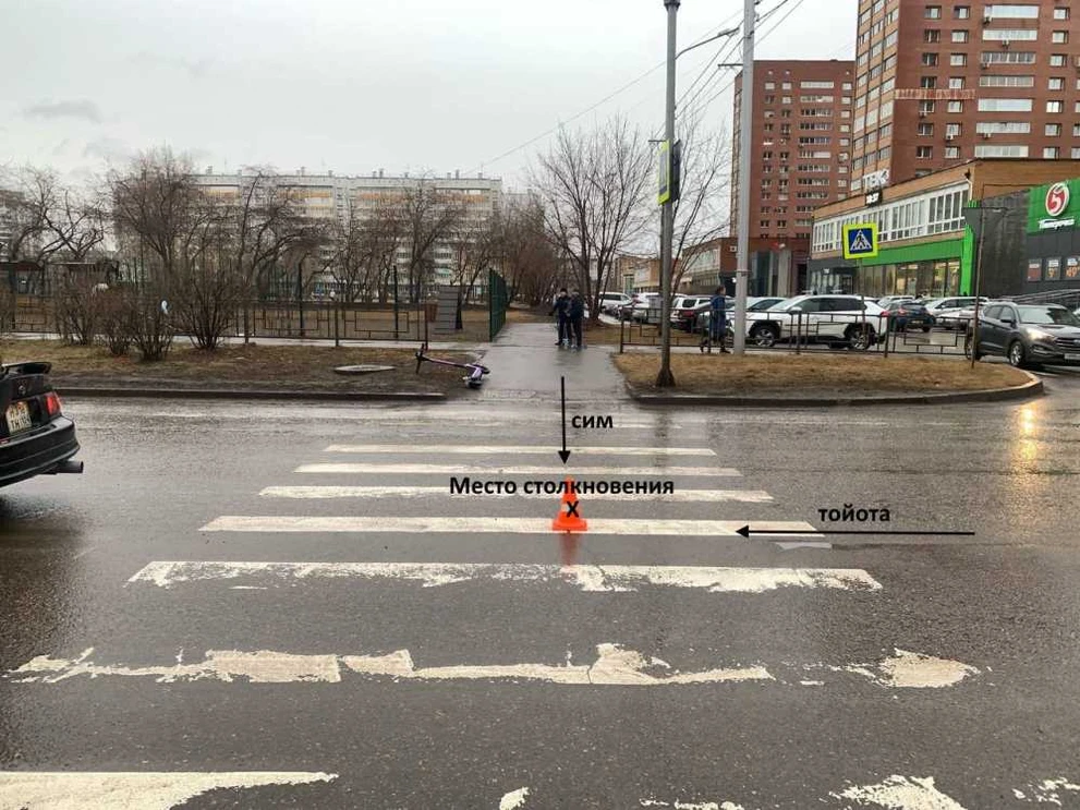 В Красноярске оштрафовали мать сбитого на элетросамокате мальчика 