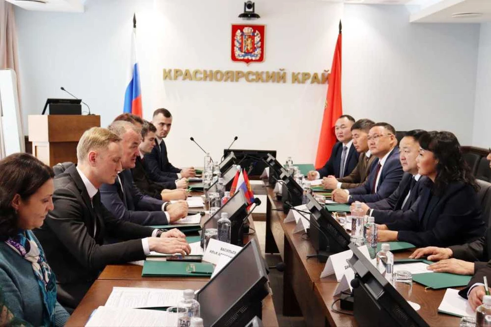 В Красноярском крае прошла встреча с делегацией Монголии
