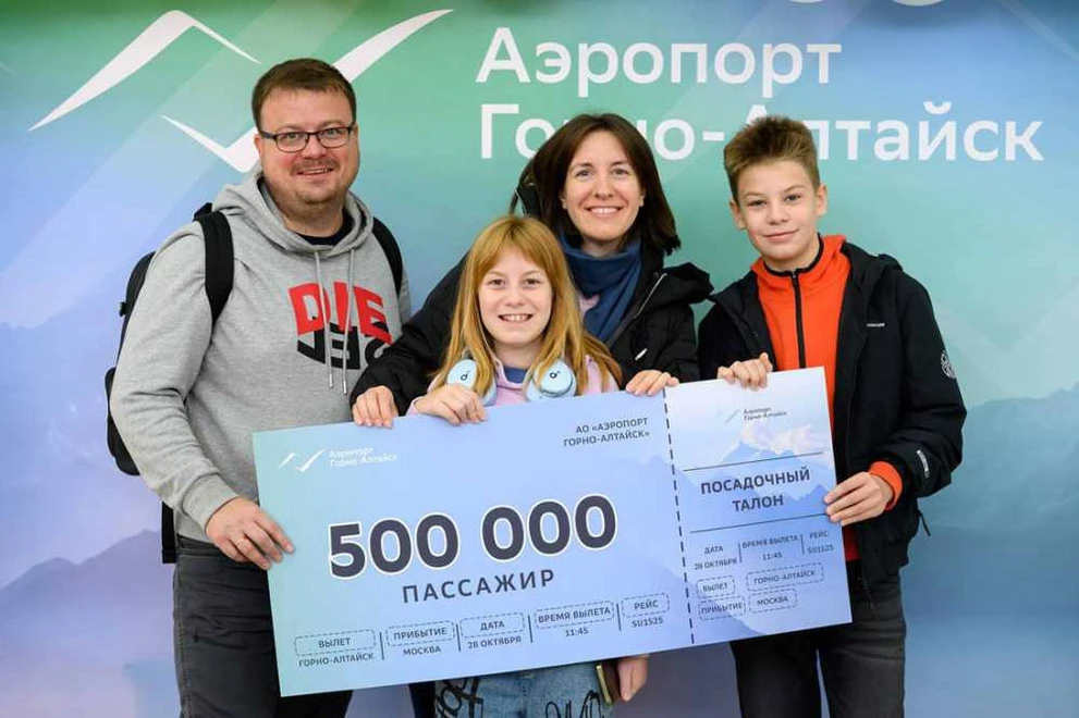 В аэропорту Горно-Алтайска установили новый рекорд 