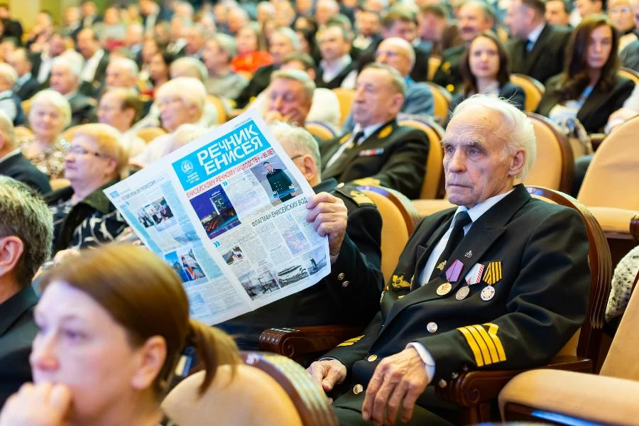 Енисейское речное пароходство отпраздновало 95-летие