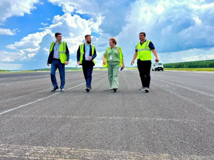 В аэропорту «Красноярск» провели масштабный ремонт без приостановки деятельности