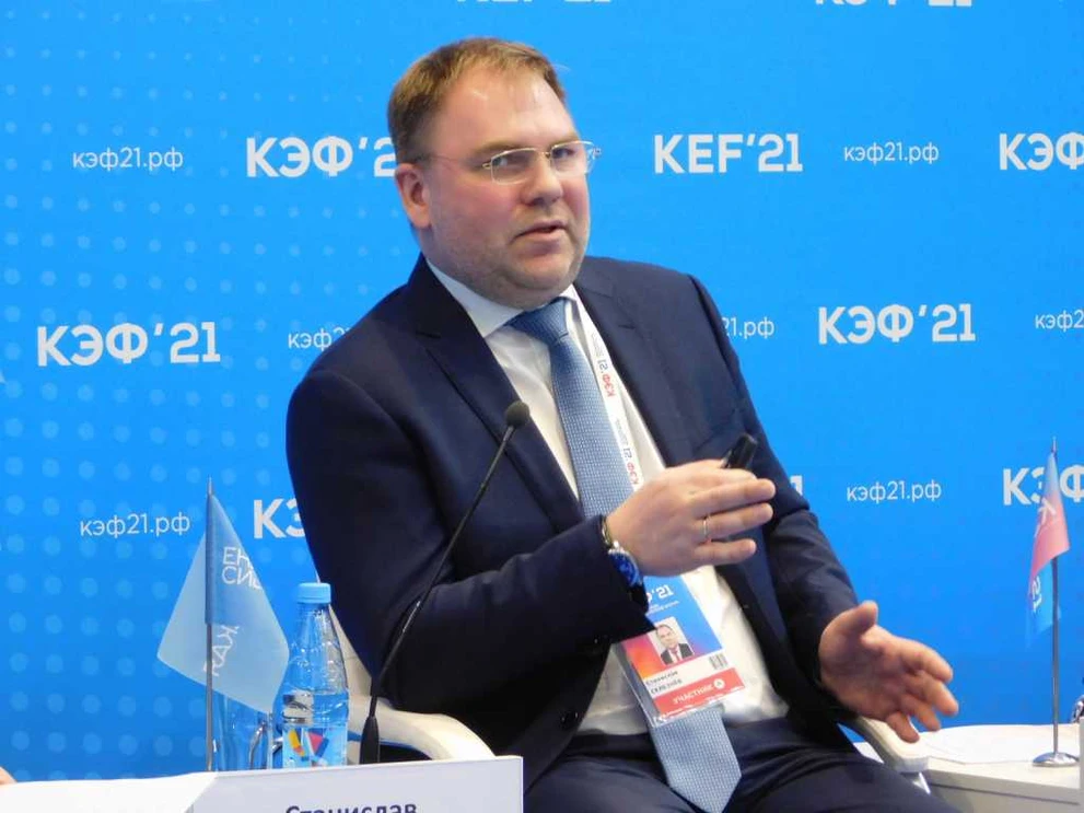 Вице-президент «Норникеля» по экологии и промышленной безопасности Станислав Селезнёв DSCN0819.JPG